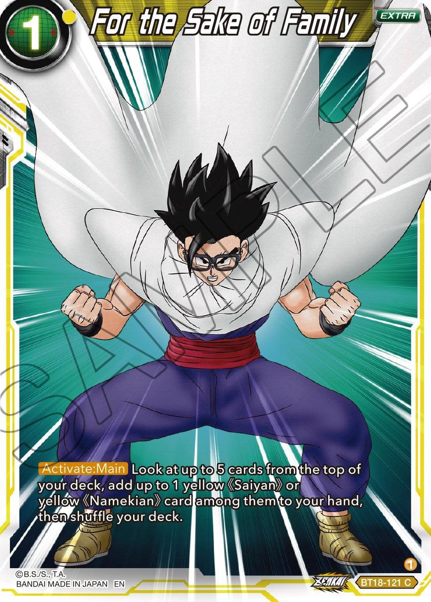 For the Sake of Family (BT18-121) [Dawn of the Z-Legends] - POKÉ JEUX