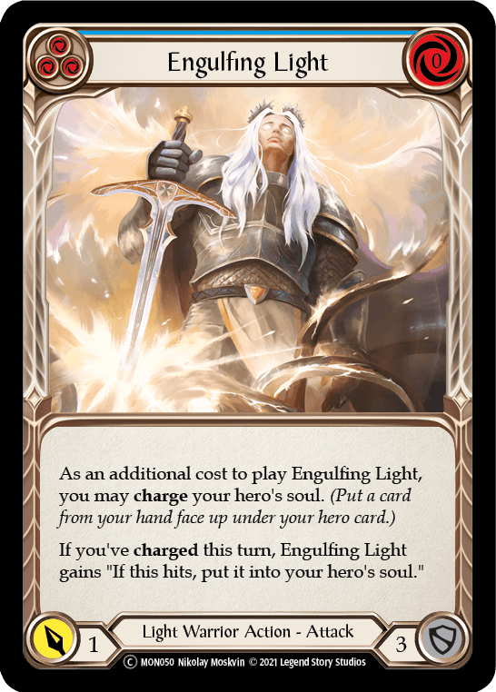 Engulfing Light (Blue) [U-MON050] (Monarch Unlimited) Unlimited Normal - POKÉ JEUX