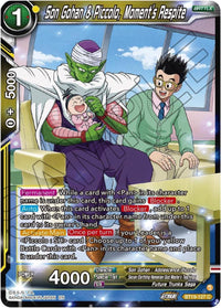 Son Gohan & Piccolo, Moment's Respite (BT19-127) [Fighter's Ambition] - POKÉ JEUX
