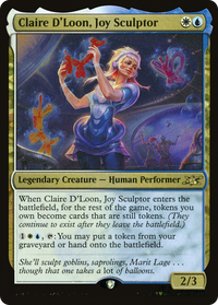 Claire D'Loon, Joy Sculpteur (Galaxy Foil) [Unfinity] 