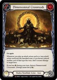 Dimenxxional Crossroads [U-MON157-RF] (Monarch Unlimited) Unlimited Rainbow Foil - POKÉ JEUX
