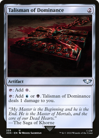Talisman of Dominance (255) [Warhammer 40,000]