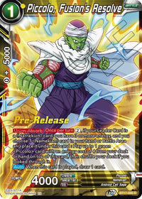 Piccolo, Fusion's Resolve (BT17-099) [Ultimate Squad Prerelease Promos] - POKÉ JEUX