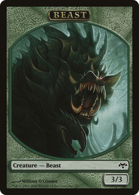 Beast Token [Eventide Tokens]