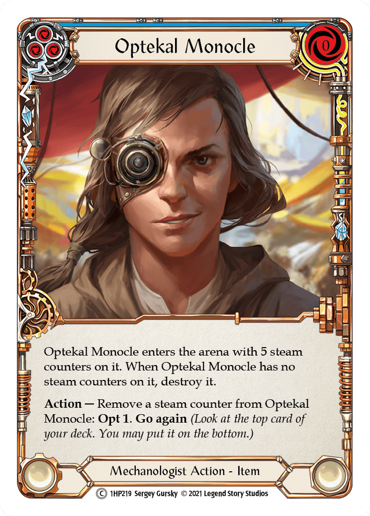 Optekal Monocle [1HP219] (History Pack 1) - POKÉ JEUX