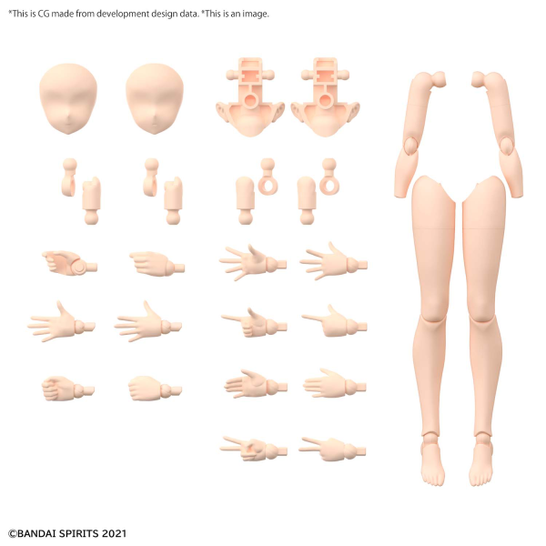 30MS OPTION BODY PARTS ARM PARTS & LEG PARTS [COLOR A] (Pre-Order)