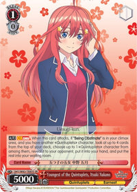 Le plus jeune des quintuplés, Itsuki Nakano (5HY/W83-TE85S SR) [Les quintuplés quintessentiels] 