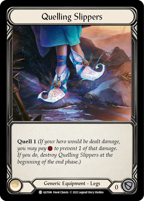 Quelling Slippers [KAT006] (Outsiders Katsu Blitz Deck) - POKÉ JEUX