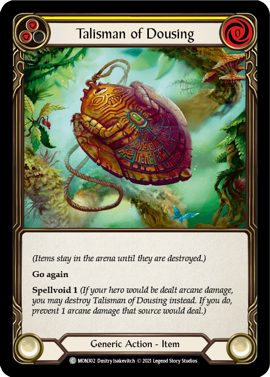 Talisman of Dousing [MON302] (Monarch) 1st Edition Normal - POKÉ JEUX