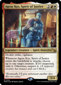 Agrus Kos, Spirit of Justice (Pack promotionnel) [Meurtres au Manoir Karlov Promos] 