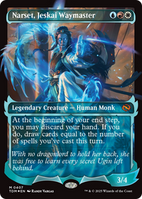 Narset, Jeskai Waymaster (Showcase) (TDM-407) - Tarkir: Dragonstorm