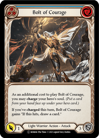 Bolt of Courage (Blue) [U-MON044] (Monarch Unlimited) Unlimited Normal - POKÉ JEUX