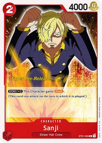 Sanji [Super Deck de Démarrage Pré-Release : L'Équipage du Chapeau de Paille] 