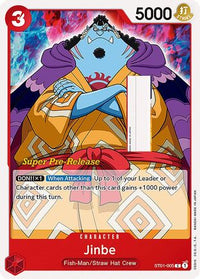 Jinbe [Super Deck de Démarrage Pré-Release : L'équipage du Chapeau de Paille] 