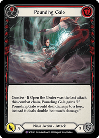 Pounding Gale [U-WTR085] (Welcome to Rathe Unlimited) Unlimited Rainbow Foil - POKÉ JEUX