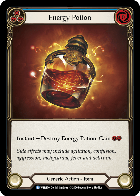 Energy Potion [U-WTR170] (Welcome to Rathe Unlimited) Unlimited Normal - POKÉ JEUX
