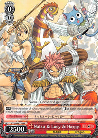 Natsu &amp; Lucy &amp; Happy (FT/S09-E110 PR) [Cartes promotionnelles] 