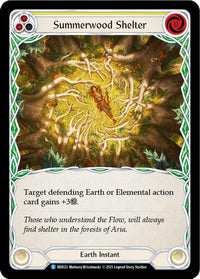 Summerwood Shelter (Yellow) [BRI023] (Tales of Aria Briar Blitz Deck) 1st Edition Normal - POKÉ JEUX