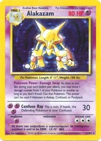 Alakazam (1/102)  - Base Set Holofoil