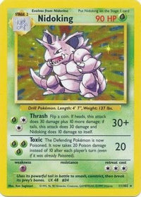 Nidoking (11/102)  - Base Set Holofoil