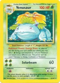 Venusaur (15/102) - Base Set Holofoil