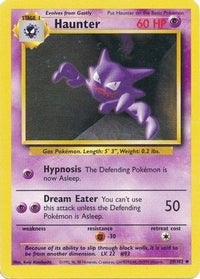 Haunter (29/102)  - Base Set