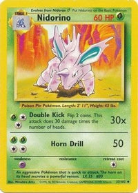 Nidorino (37/102)  - Base Set