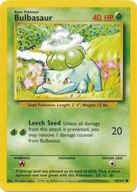 Bulbasaur (44/102)  - Base Set