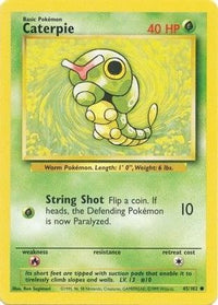 Caterpie (45/102)  - Base Set