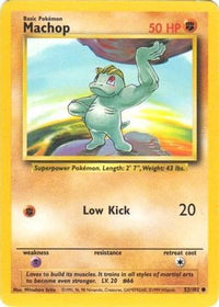 Machop (52/102)  - Base Set