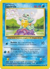 Squirtle (63/102)  - Base Set