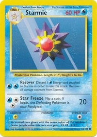 Starmie (64/102)  - Base Set