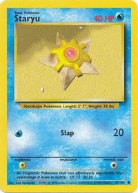 Staryu (65/102)  - Base Set