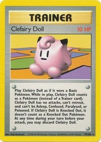 Clefairy Doll (70/102)  - Base Set