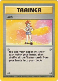 Lass (75/102)  - Base Set