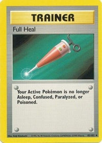 Full Heal (82/102)  - Base Set