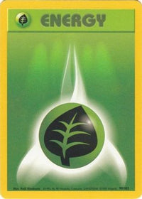 Grass Energy (99/102)  - Base Set