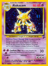 Alakazam (1/130) - Base Set 2 Holofoil