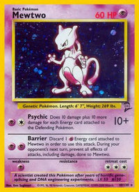 Mewtwo (10/130)  - Base Set 2 Holofoil