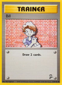 Bill (118/130) - Base Set 2