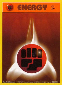 Fighting Energy (125/130)  - Base Set 2
