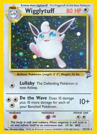 Wigglytuff (19/130)  - Base Set 2 Holofoil
