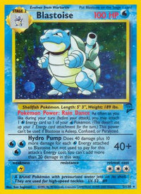 Blastoise (2/130) - Base Set 2 Holofoil