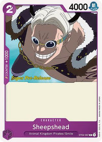 Sheepshead [Super Deck de Démarrage Pré-Release : Animal Kingdom Pirates] 