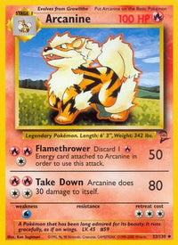 Arcanine (33/130)  - Base Set 2