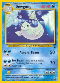 Dewgong (36/130)  - Base Set 2