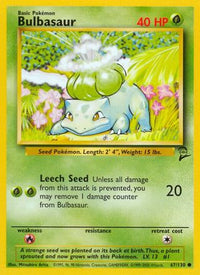 Bulbasaur (67/130)  - Base Set 2