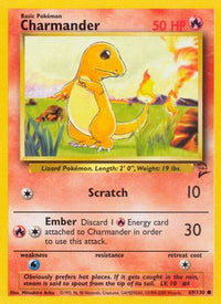 Charmander (69/130)  - Base Set 2