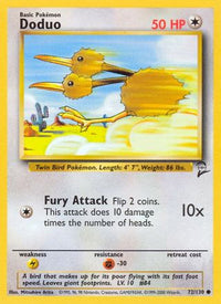 Doduo (72/130)  - Base Set 2