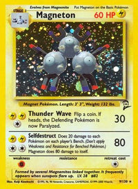 Magneton (9/130)  - Base Set 2 Holofoil